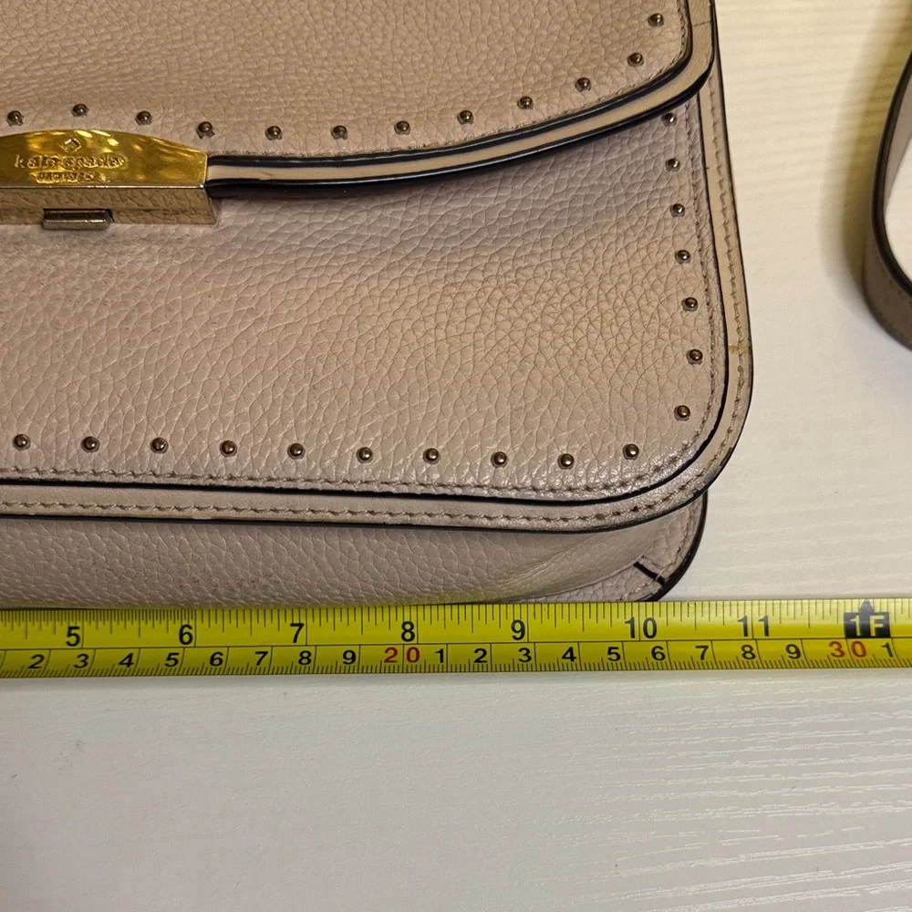 Kate Spade Light Taupe Crossbody Bag with Tassel